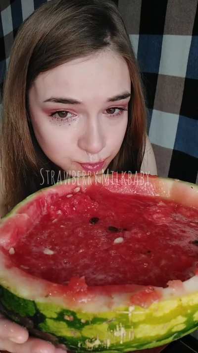 New 20 minute ultimate watermelon vomiting video ❤🍉 Check my Darkfans ❣️