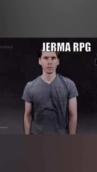 So apparently iPhones can make slideshows of faces it recognizes in the photo app. Here’s one my phone made of Jerma