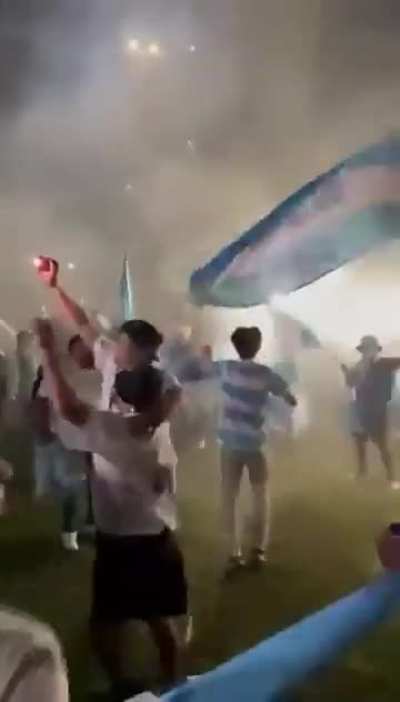 banderazo argentino en Sao Paulo esta noche