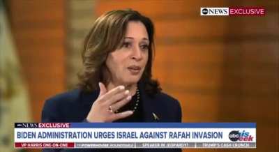 Remember when Kamala said any military action in Rafah would end in disaster?