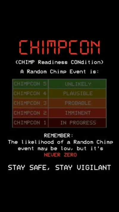 random chimp event