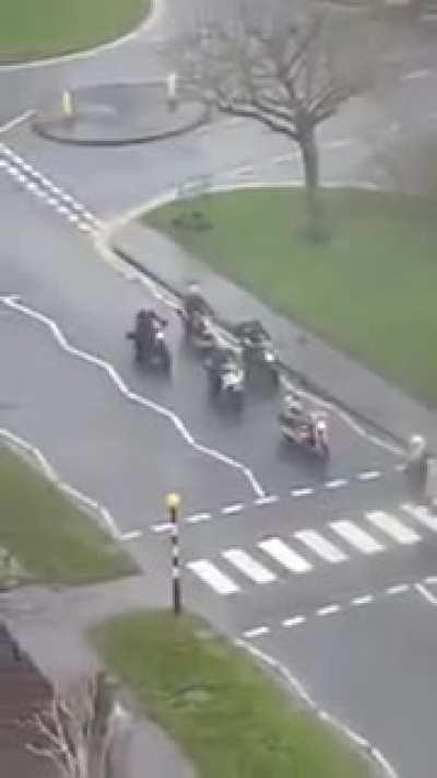 Motorcycle Gang on a Rampage