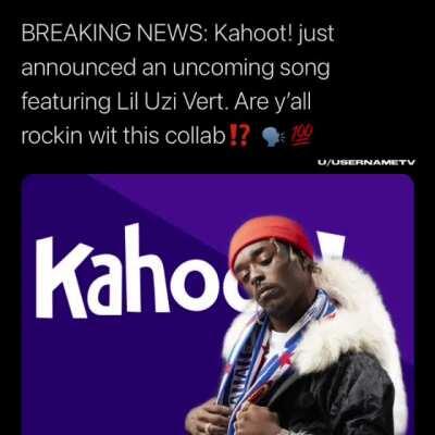 #Kahoot and #LilUziVert reportedly are releasing a remix to the iconic Lobby Music‼️ NEED IT OR KEEP IT⁉️🤔