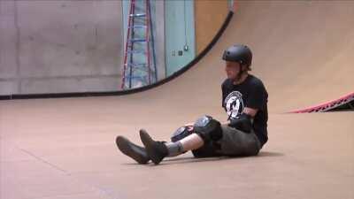 Tony hawk doing a 720 and he is 52yrs old.