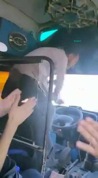 Bus drivers in egypt