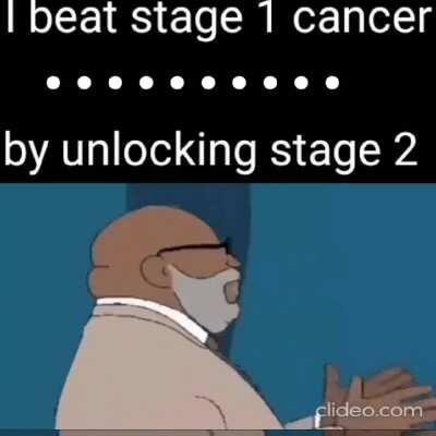 It's just a joke I don't really have cancer