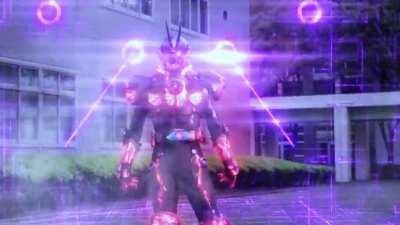 Kamen Rider Glare's heshin and new driver!