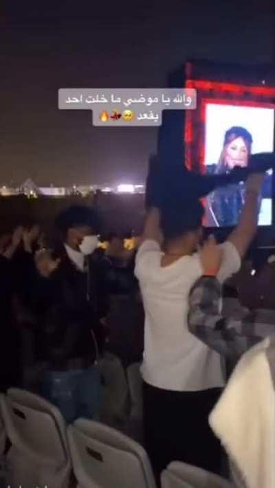 Have you ever seen a saudi concert?