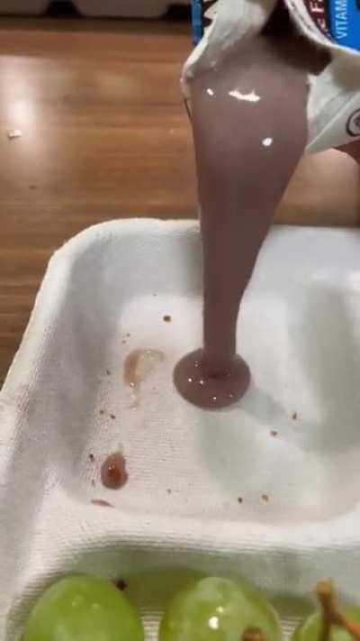 Goopy school milk