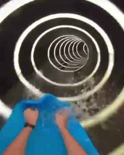 This waterslide ride