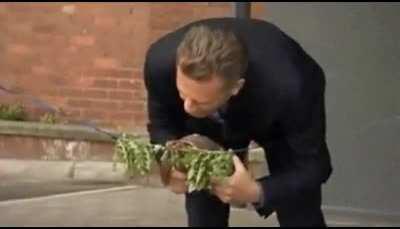 Tortoise opening the new science lab at the University of Lincoln