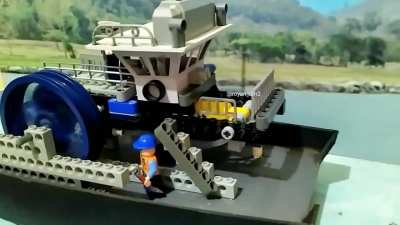 Lego Pneumatic Marine