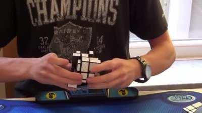 Mirror cube solved only in 16.33 sec