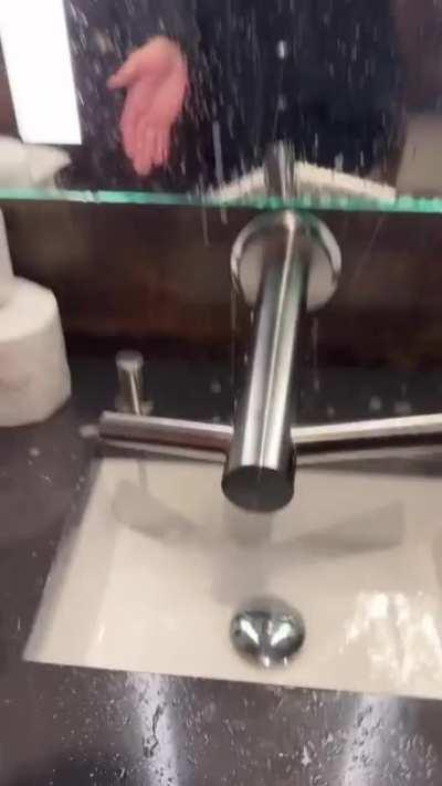 Wash and dry your hands at the same time