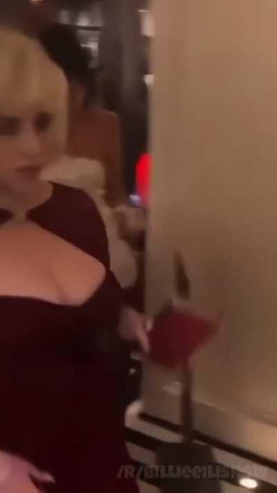 Bouncy in a Red Dress