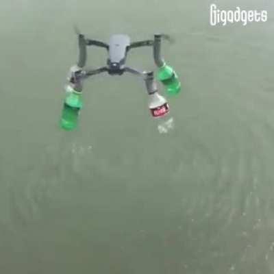 how to keep your drone from falling down into a river