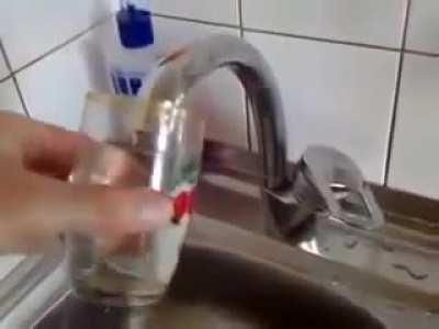 This is what happens when you don't pay the water bill in Russia