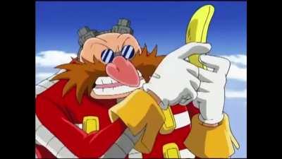 Eggman Was Just About to Consume This Delicious Banana