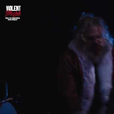 Violent Night is at the top of everybody's Christmas list this season. See it only in theaters this Friday.