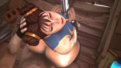 Chun-Li getting fucked (Stoned Dude)