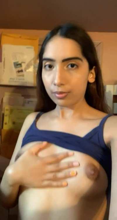 Would you suck a Mexican girl with dark nipples?