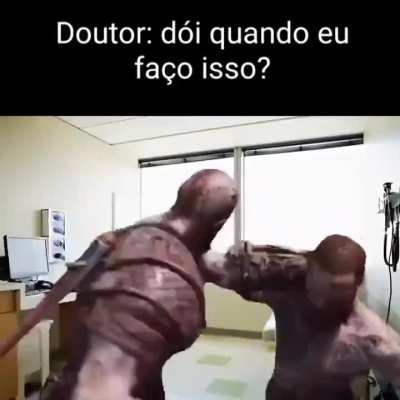 Acho que dói sim seu dotô