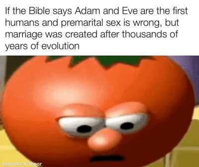 The Bible needs to fix their lore SMH