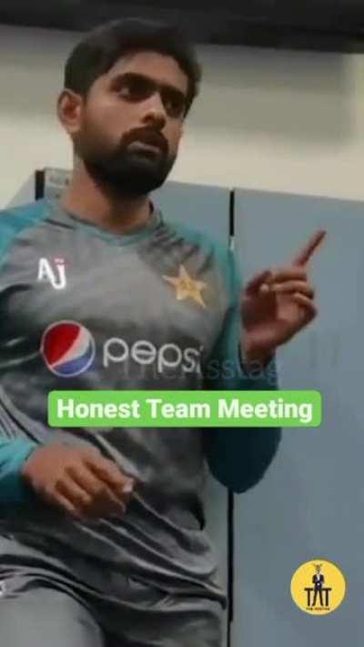 After 2 matches lost, PAK team in dressing room