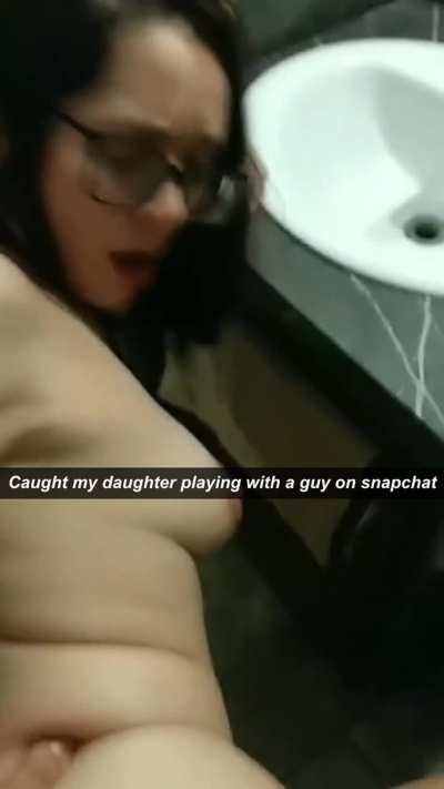 Caught my daughter playing with a guy on snapchat