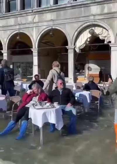 Casual day in St Mark’s Square, Venice