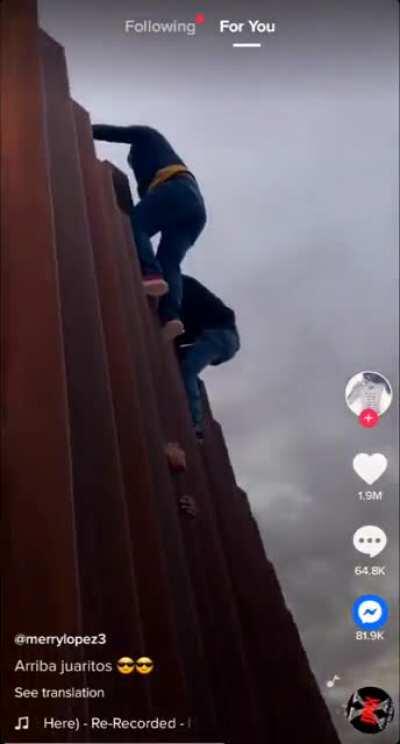 Video was removed from TikTok but recorded it before then