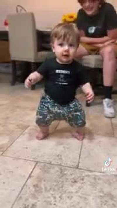 Baby's first steps