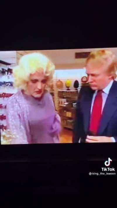 Oh ya know, just a video of Rudy Giuliani in drag getting a motorboat from Donald Trump. Enjoy.