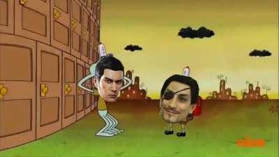 Kiryu sees something strange