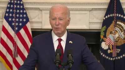 Bidens speach after Senate passes aid for Ukraine