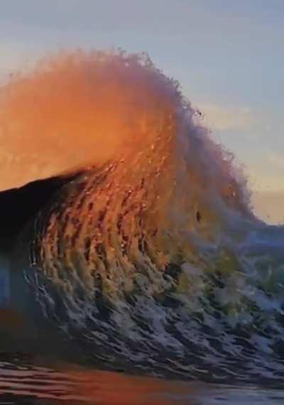 When two waves collide at the perfect time of day