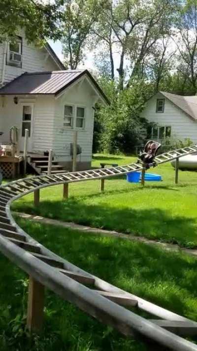 Rollercoaster for a 2 yr old at home