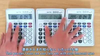 A Cruel Angel's Thesis on calculator