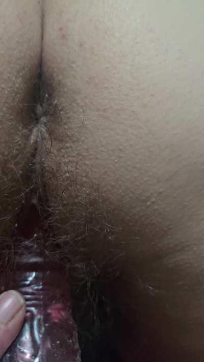 Would you fuck me in my ass and i will still fuck my pussy