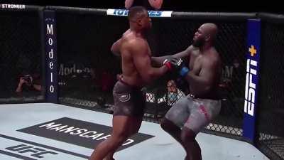 Francis nganou knockout slow motion