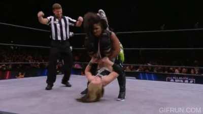 [AEW Dark Elevation Spoilers] Athena bouncing her like a basketball