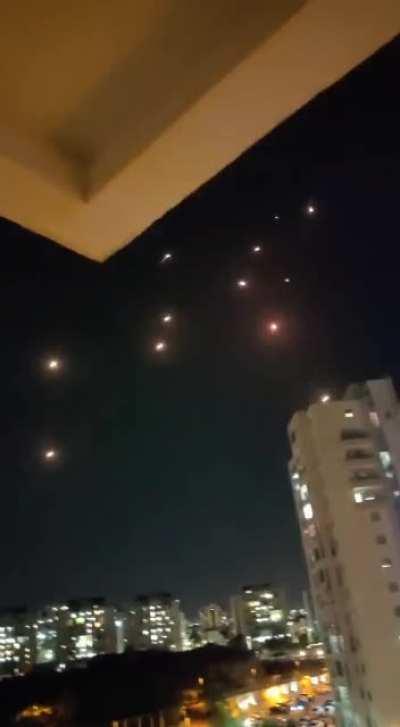 Iron Dome intercepts rockets from Gaza over Rishon LeTsiyon