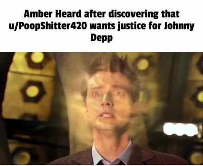 amber heard more like amber TURD !!!