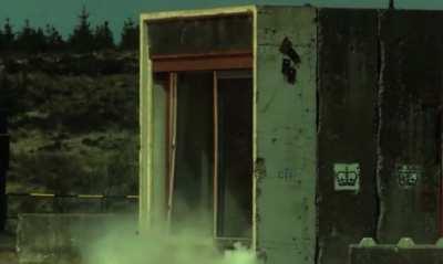 Sliding blast door test