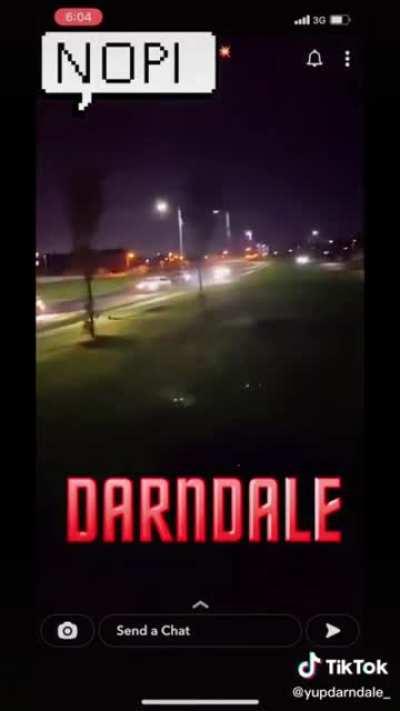 Darndale last night. Scumbags robbing cars and burning them