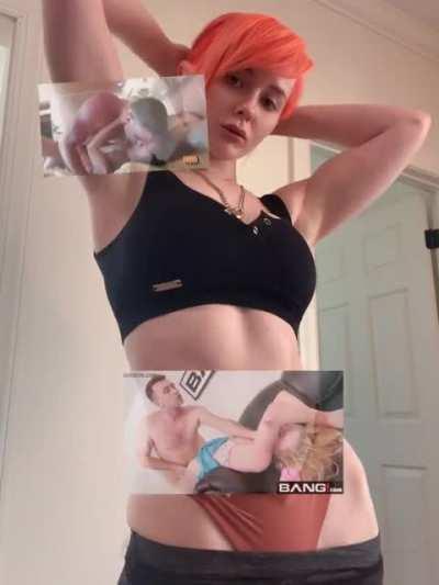 Jennalynnmeowri new onlyfans video porn edition ( these porn clips suit this busty bimbo whore soo well, it's like she's watching the videos while recording this and getting her nasty whore pussy wet for some pounding )dm for more dirty talk and onlyfans 