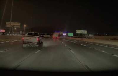 Rolling Coal on my Cybertruck then throws a rock at my windshield (Utah)