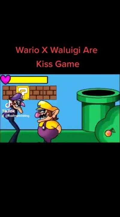 Wario X Waluigi Are Kiss Game #game #sus #sussy #warioxwaluigi #wario #waluigi