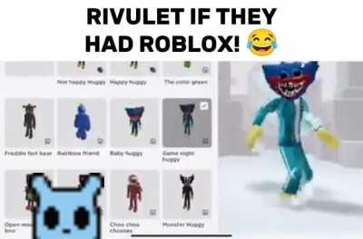 RIVULET IF THEY HAD ROBLOX! 😂