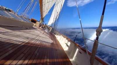 Schooner Atlantic on another crew sail today!